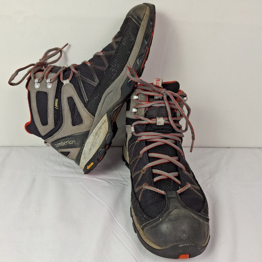 Zamberlan 230 SH Crosser Plus GTX RR Mens 11.5 Black Gore-Tex Hiking Boots